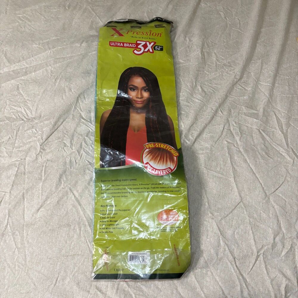 X pression ultra braid 3x 52" pre layered/stretch